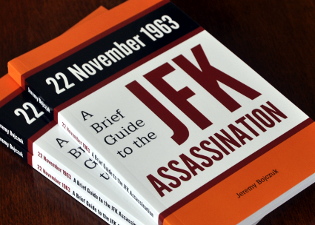 22 November 1963: A Brief Guide to the JFK Assassination: three paperbacks on a table